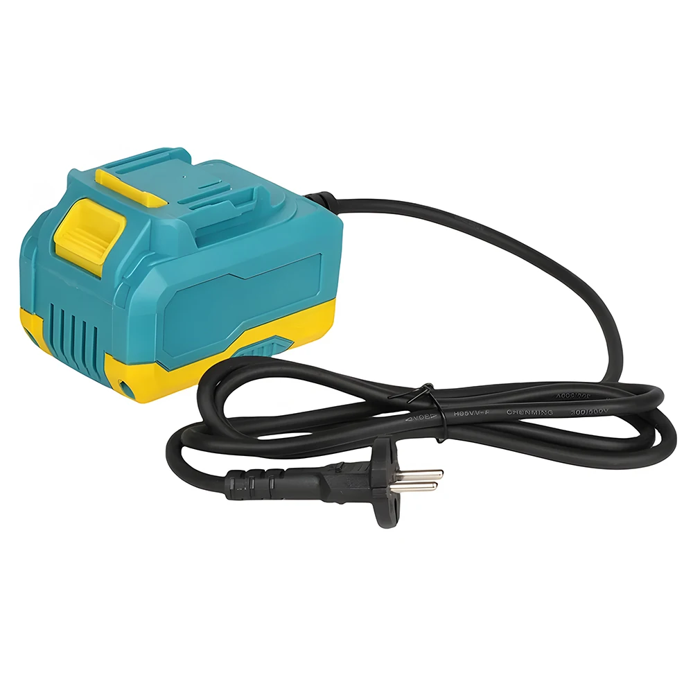 Podofo 220V AC zu 20V DC 40A DC-Stromadapter-Ladegerät-Wechselrichter für 18V-Schnittstellen-Elektrowerkzeuge EU-Stecker für kabelloses Werkzeugzubehör.