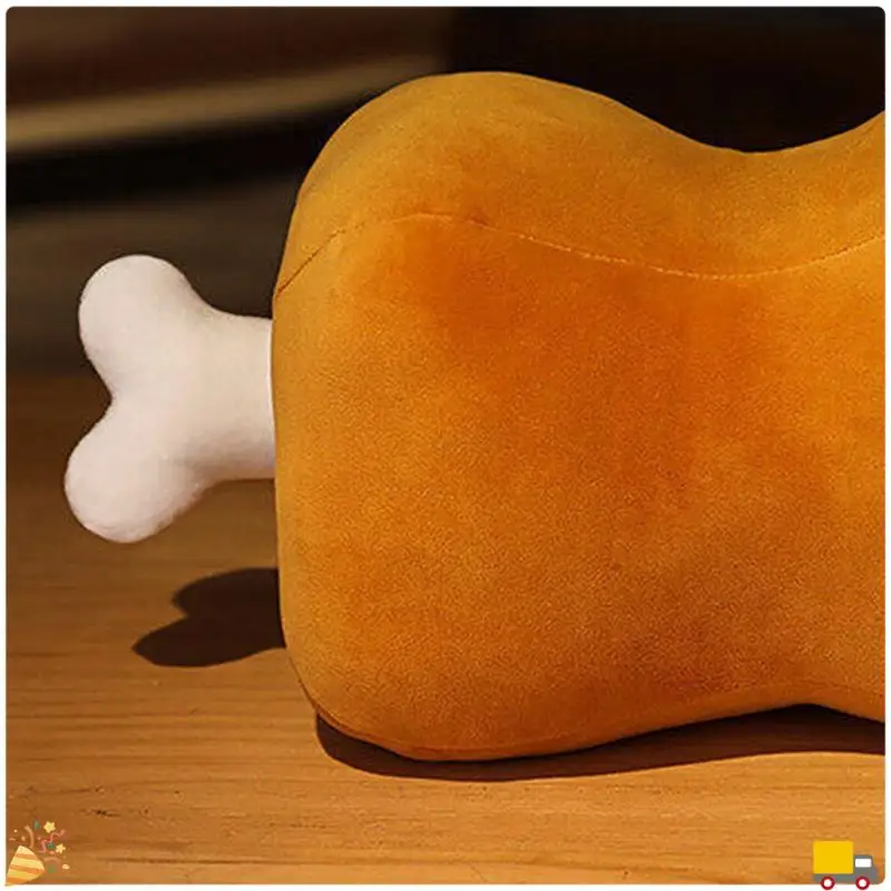 고기 뼈 베개 재미 있은 낮잠 베개 시뮬레이션 큰 닭 다리 플러시 장난감 소년과 소녀 인형 선물