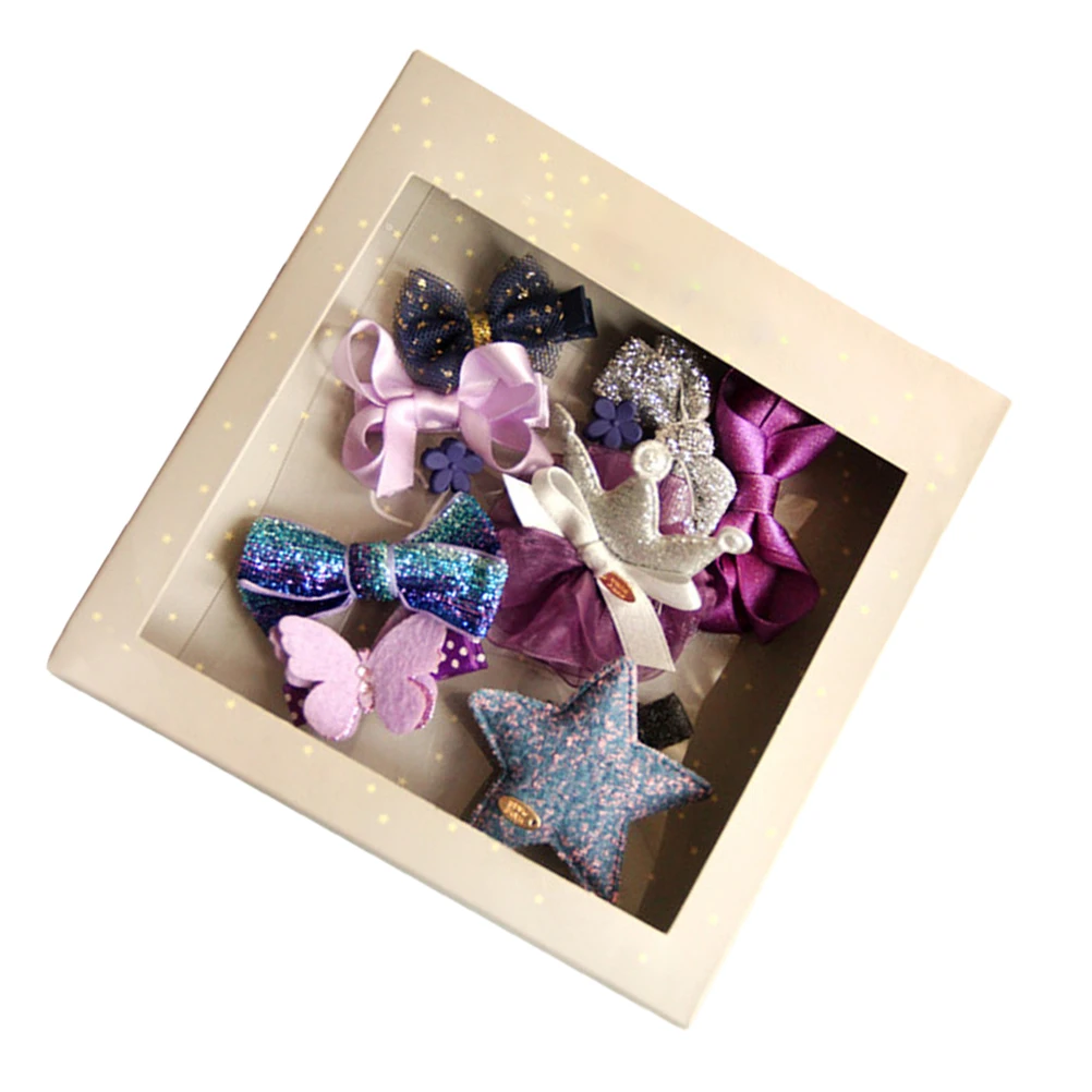 

10 Pcs Clips Bowknot Accessories for Bowknot Hair Clips Girls Kids Baby Durable Material Unique Design Daily Festival
