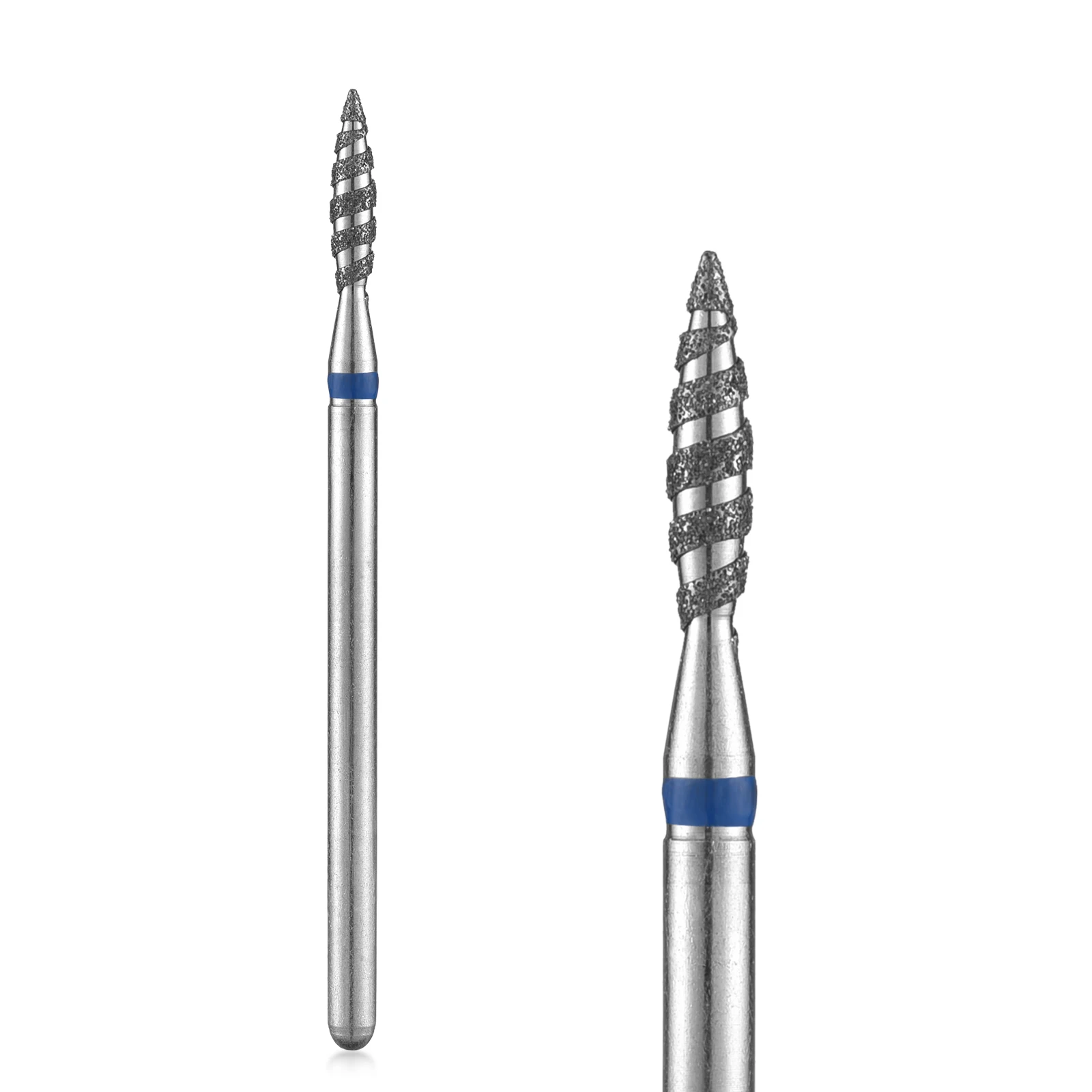 1Pcs Diamond Nail Drill Bit for Prep 2.35MM Electric Milling Cutters For Manicure Pedicure Cuticle Clean Drill Accessory