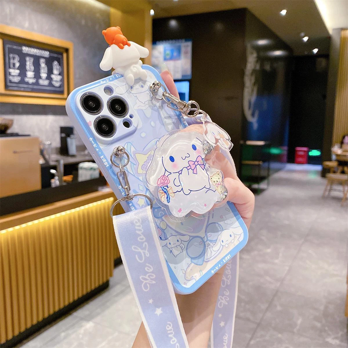 Sanrio Kuromi My Melody Cinnamoroll телефонные чехлы для iPhone 16 15 14 13 12 11 Pro Max Mini XR XS MAX 8 X Plus Мягкий силиконовый чехол