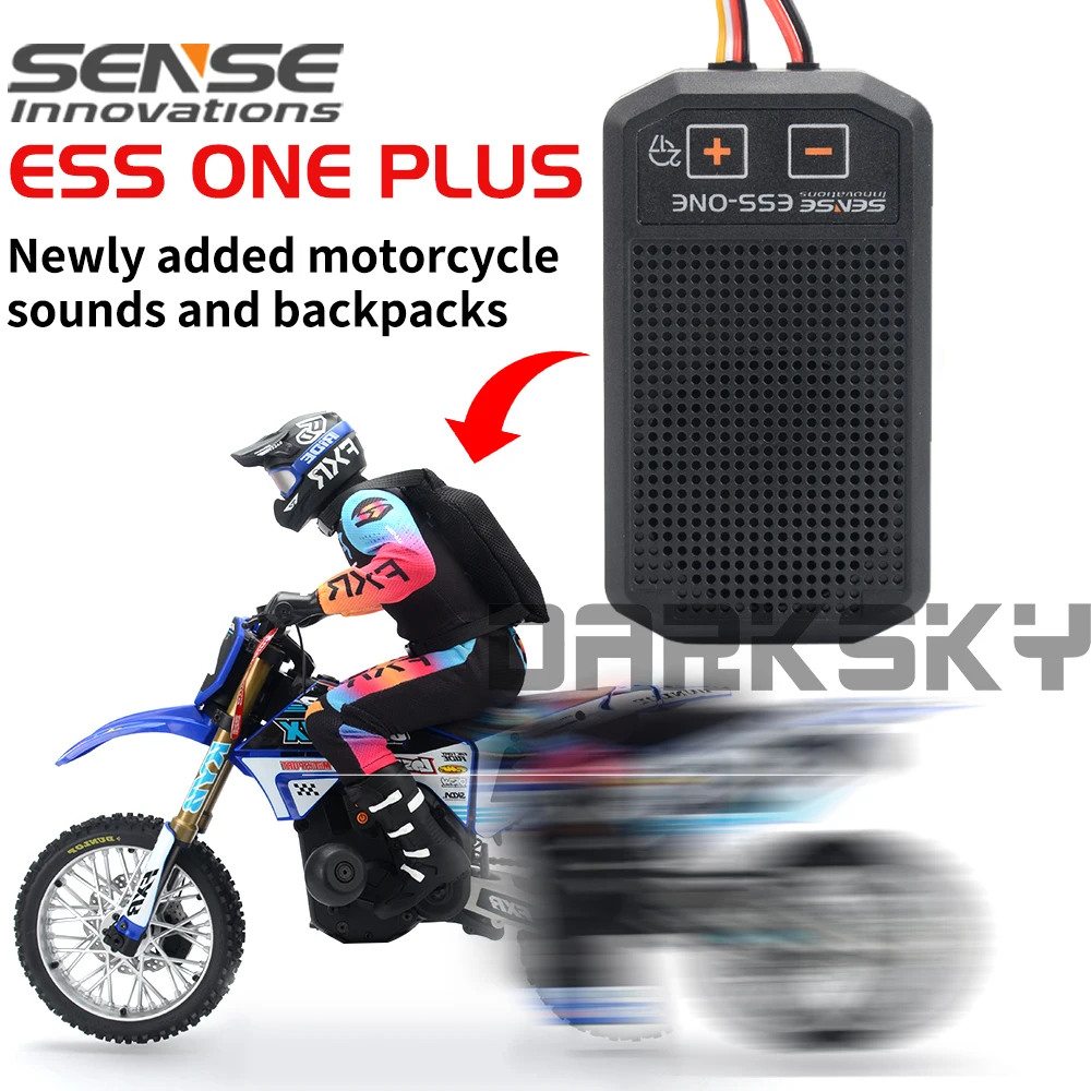 

SENSE ESS-ONE plus Запчасти для радиоуправляемого автомобиля Новые поступления Sound Simulato для радиоуправляемой модели автомобиля на гусеничном ходу, аксессуары для модификации гонок SCX10