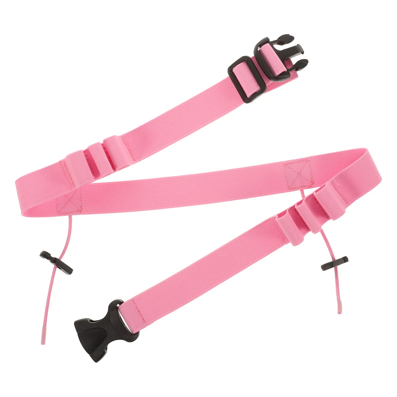 Reflective Adjustable Marathon Running Belt for Race Numbers Sports Waistband with Elastic Competition Running Pack