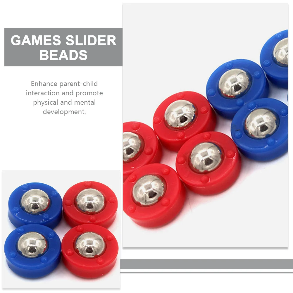 

24Pcs Shuffleboard Tabletop Pucks Steel Plastic Design Suitable Most Standard Tables Bright Colors Family Fun Shuffleboard Pucks