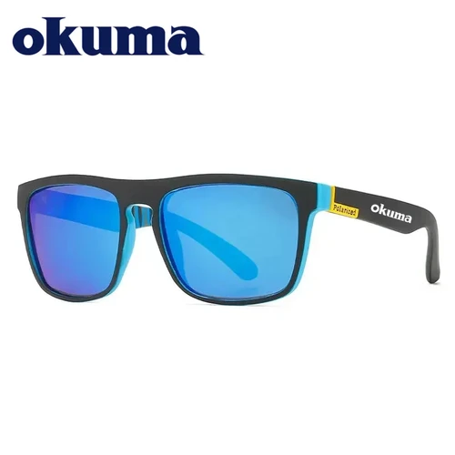 Imagen 2 del producto Gafas de pesca Okuma, gafas polarizadas de moda de 6 colores, bloquee eficazmente los rayos UV, conducción, ciclismo, gafas para hombres y mujeres