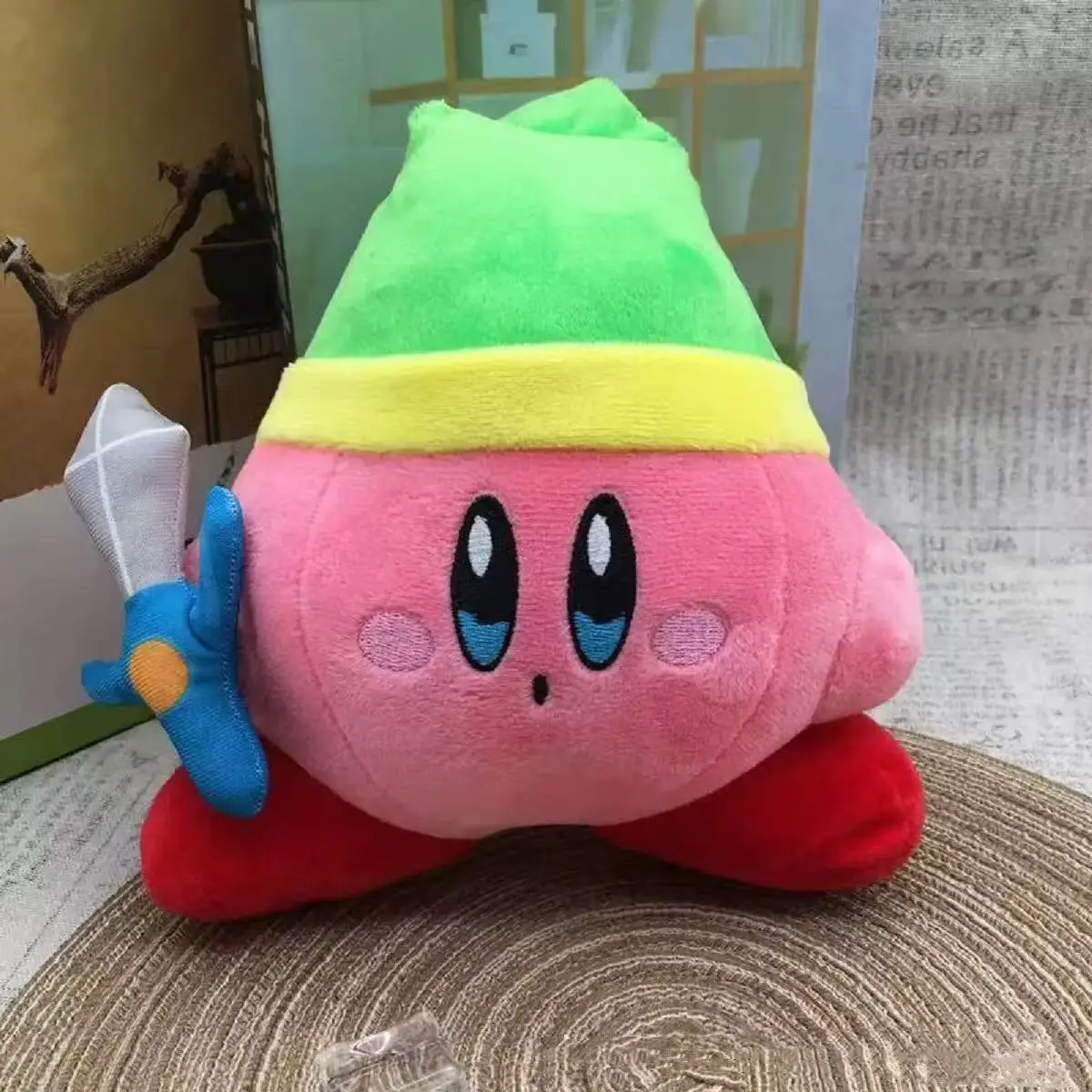 Anime Star Kabi Kirby Plush Toys Soft Stuffed Animal Doll Fluffy Pink Plush Doll Pillow Decoration Toys For Children's Gift