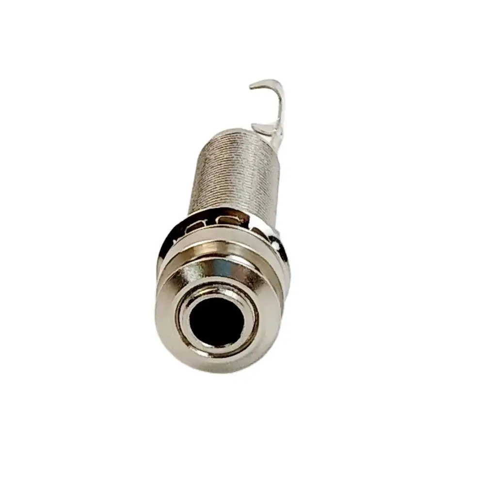 Guitar Socket Socket Stereo 1/4 Inch Output Jacks Accessories Anti-noisy Brass Jack Output 6.35mm Stereo Guitar Socket Part