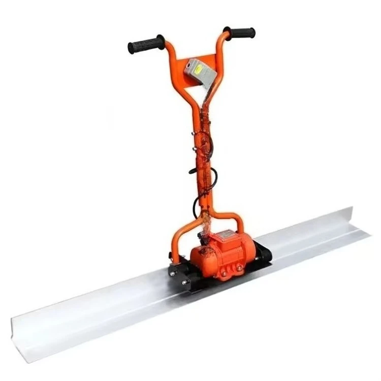 

Small Concrete Electric Scraper Leveling Machine Manual Floor Leveling Machine Large Capacity Lithium 800 Watt Concrete Vibratin