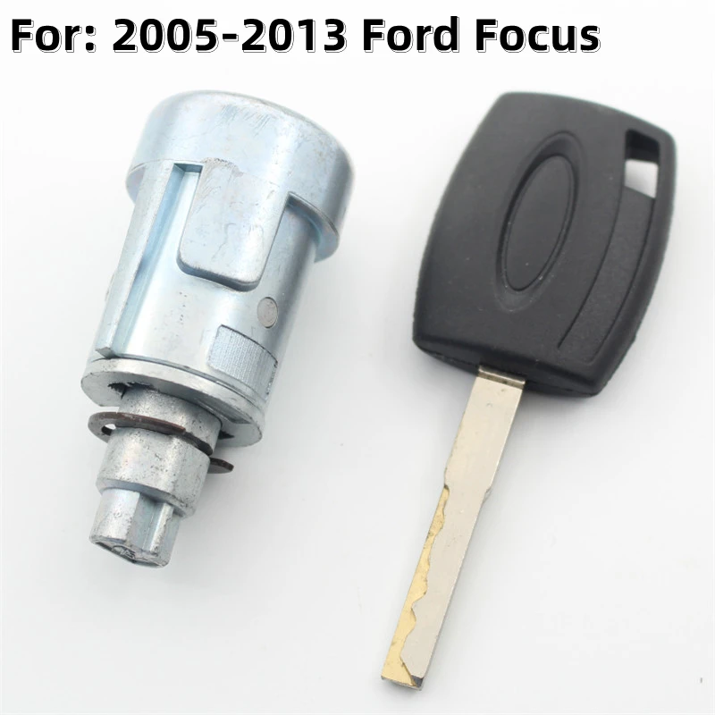 Car Ignition Lock Cylinder For Ford 2005-2013 Focus Auto Ignition Switch Lock Core Barrel With 1Pcs Key
