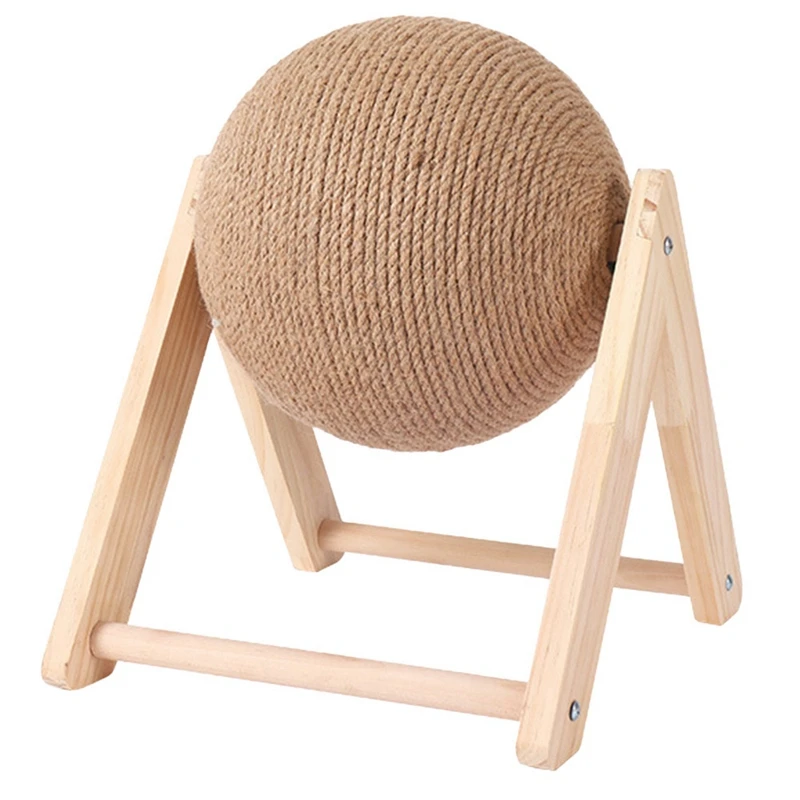 

Pet Scratching Ball Toy Kitten Sisal Rope Ball Scratcher Wear-Resistant Pet Furniture Supplies