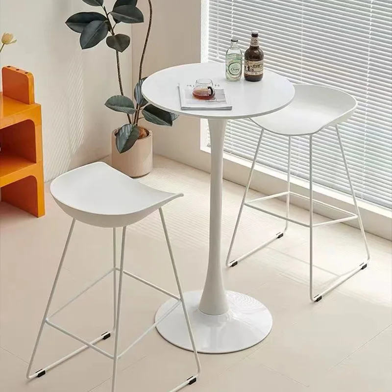 طاولة القهوة المنزلية البسيطة التفاوض طاولة مستديرة صغيرة، طاولة القهوة بجانب السرير غرفة المعيشة الاستقبال طاولة مستديرة صغيرة #3