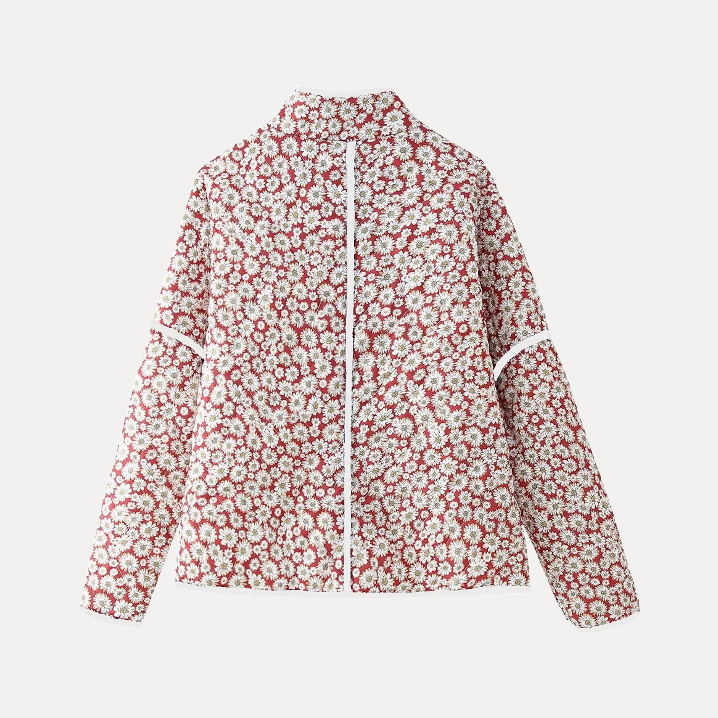 

Casual Cotton Jaet 2025 Autumn New Sle Women's All-Match Printed Daisy Leisure Daily Wear Commute Straight Tube Sle