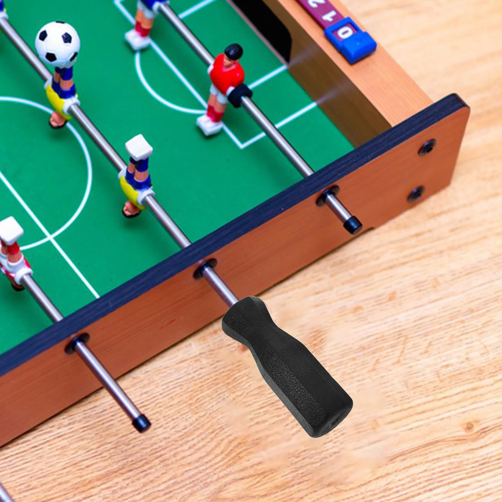 

8Pcs Foosball Table Plastic Handles Anti-Slip Sturdy Foosball Grips Quick Replacement Table Soccer Handle Parts