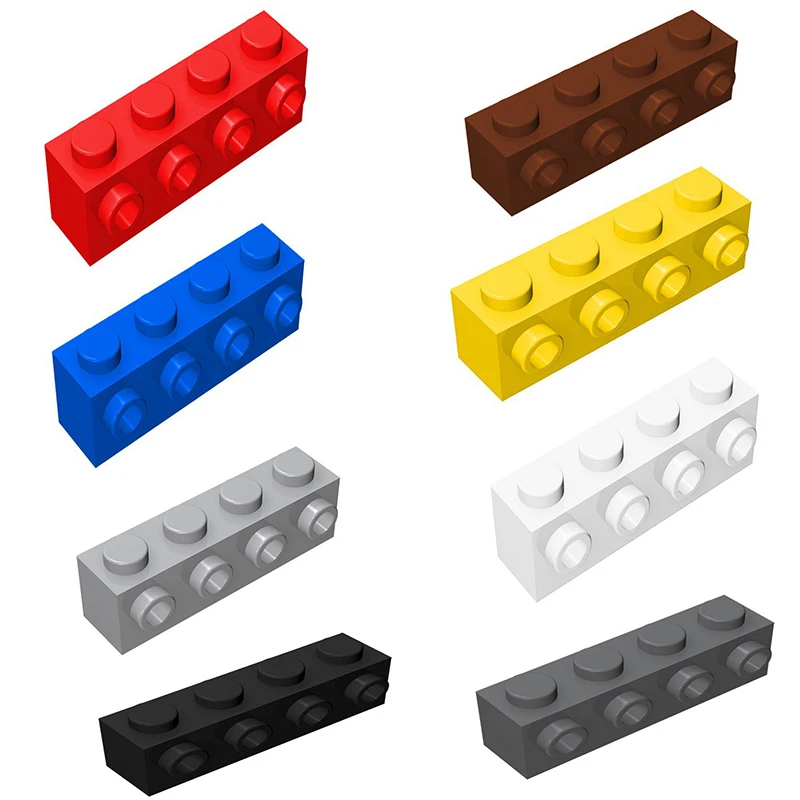 Pinlepai 1x4 30414 Brick With 4 Knobs Studs Blocks Bricks Assemble Particle Moc Block Parts Technical Part Toys For Children