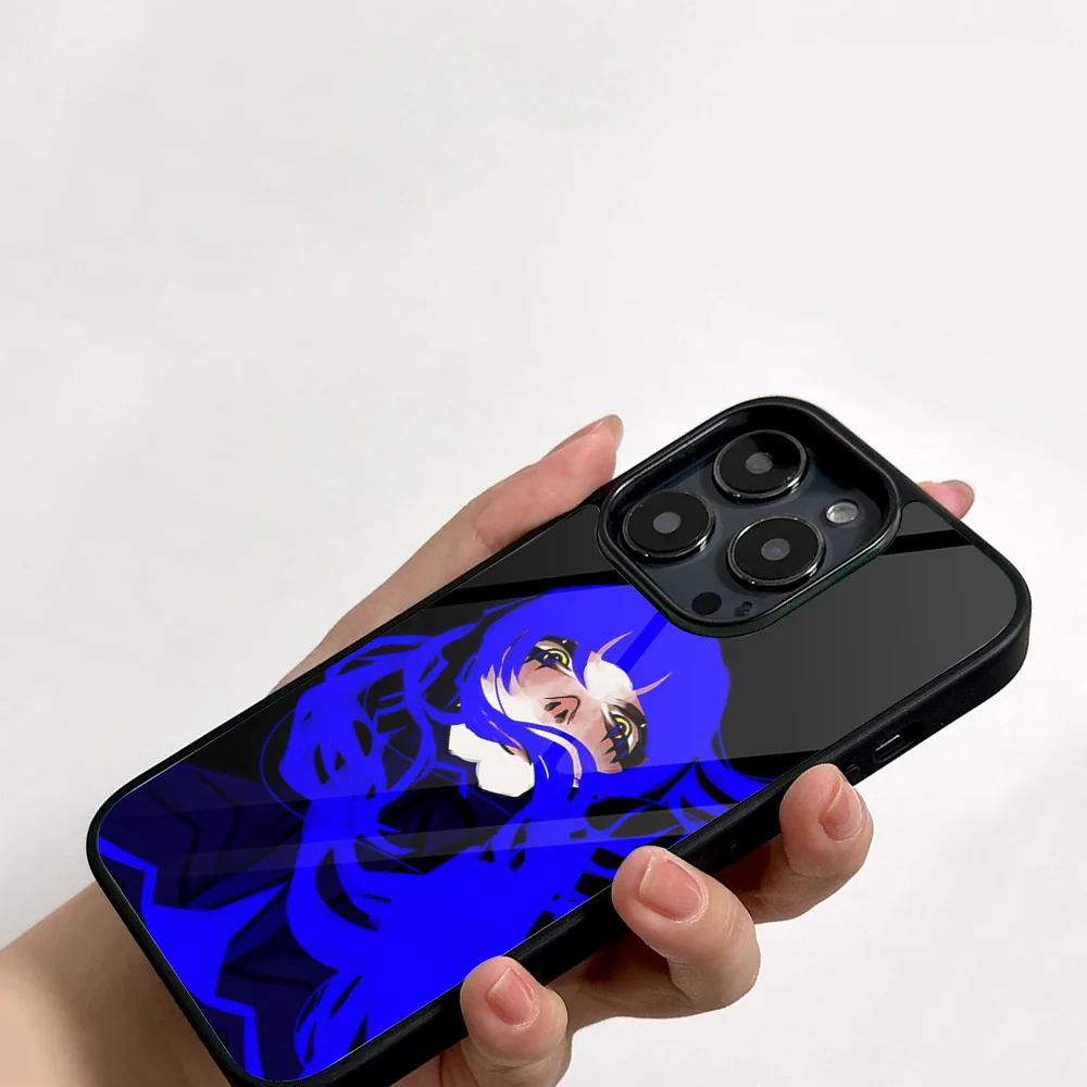 Shin Megami Tensei Anime Phone Case For IPhone 11 12 13 14 15 16 Plus Pro Max Mirror Acrylic PC TPU Cover