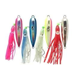 Tuata Sea Bottom Fishing Saltwater Inchiku Jig Chrome Jig Snapper Slow Pitch Jigging Sea Bream Lures 100g