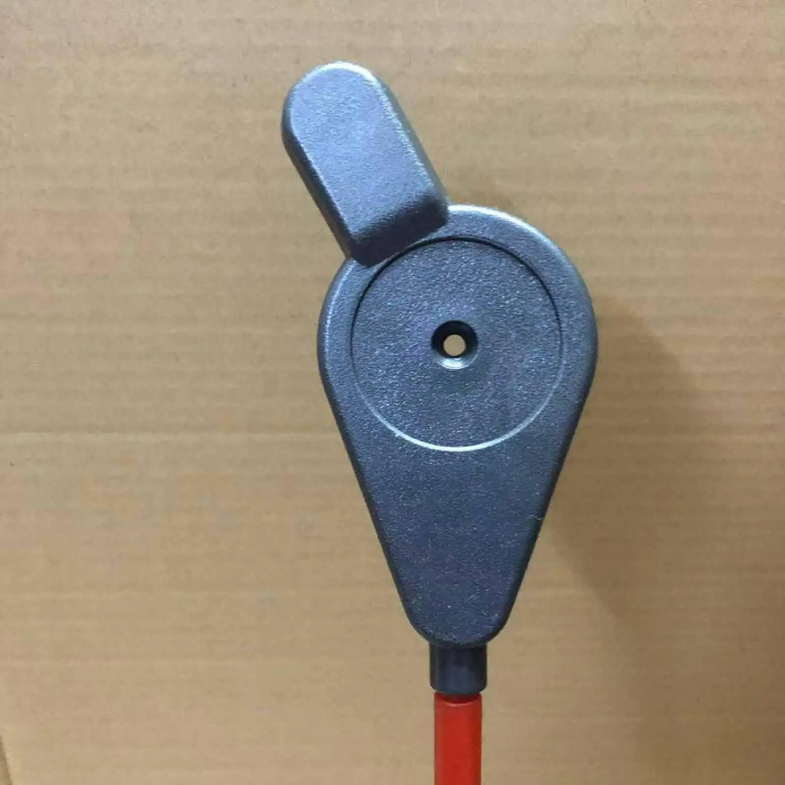Excavator Lock Switch ABS Black Red Safety Handle Replacement Hydraulic Joystick Spare for Excavator Equipment