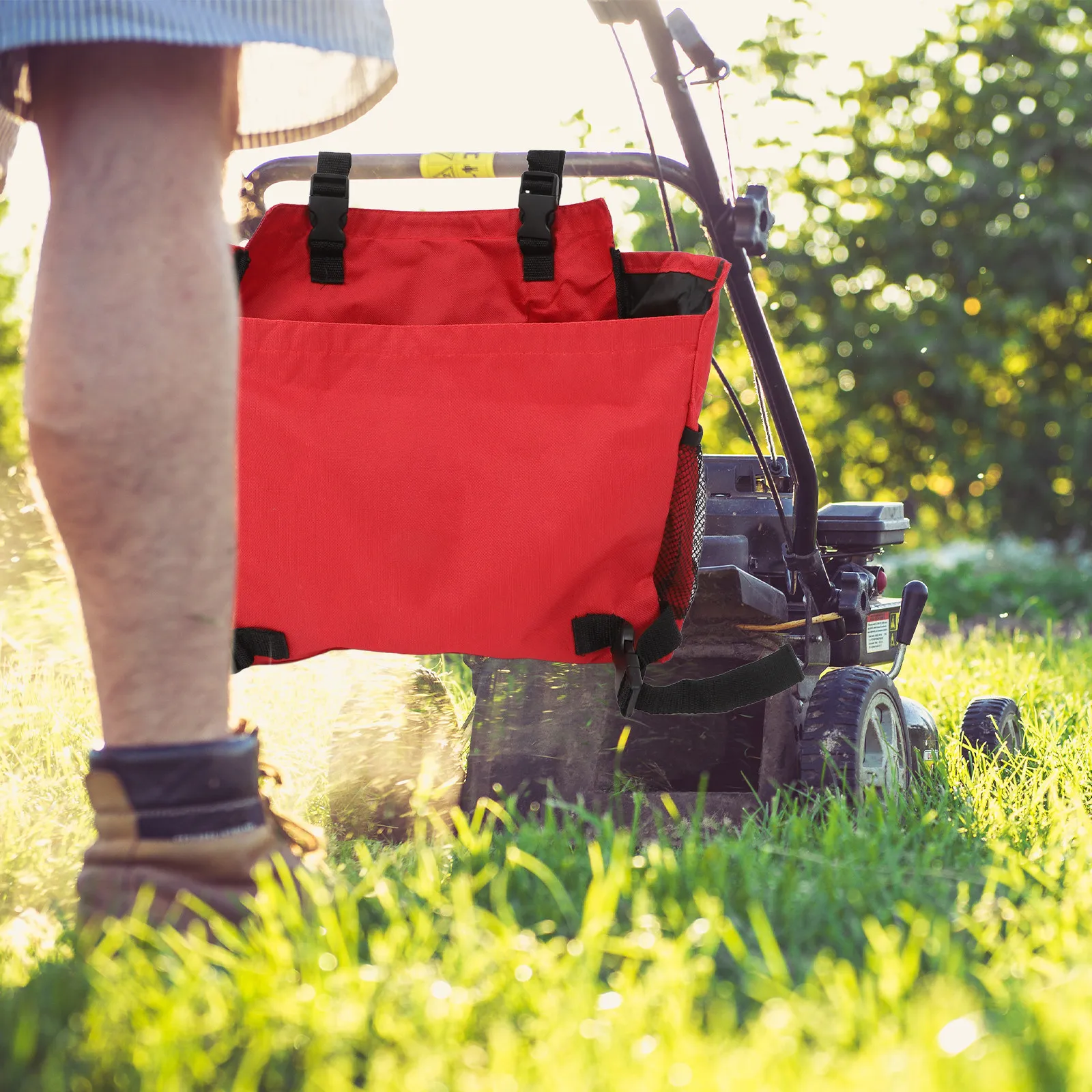 1Pcs Lawn Mower Bag Oxford Fab - Gardening Tools Organizer recension och pris