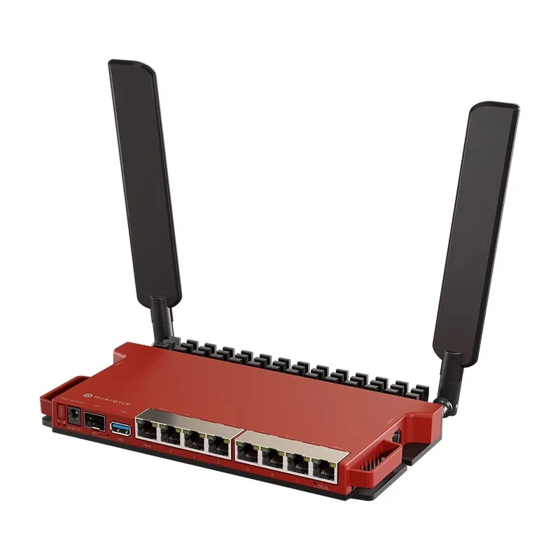 Mikrotik L009UiGS-2HaxD-IN 2.5G SFP support with 2.4 GHz ax dual-chain wireless router