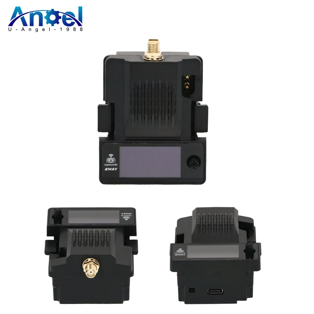 

In Stock EMAX Aeris Link ExpressLRS ELRS TX Module 2.4G 915MHz With OLED Screen And Cooling Fan For RC FPV Drone Parts