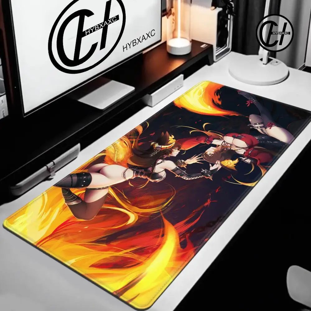 Sinder Vtuber Anime Large Mouse Pad PlayMat Office Mousepad Game Creative Desk Gaming Mat