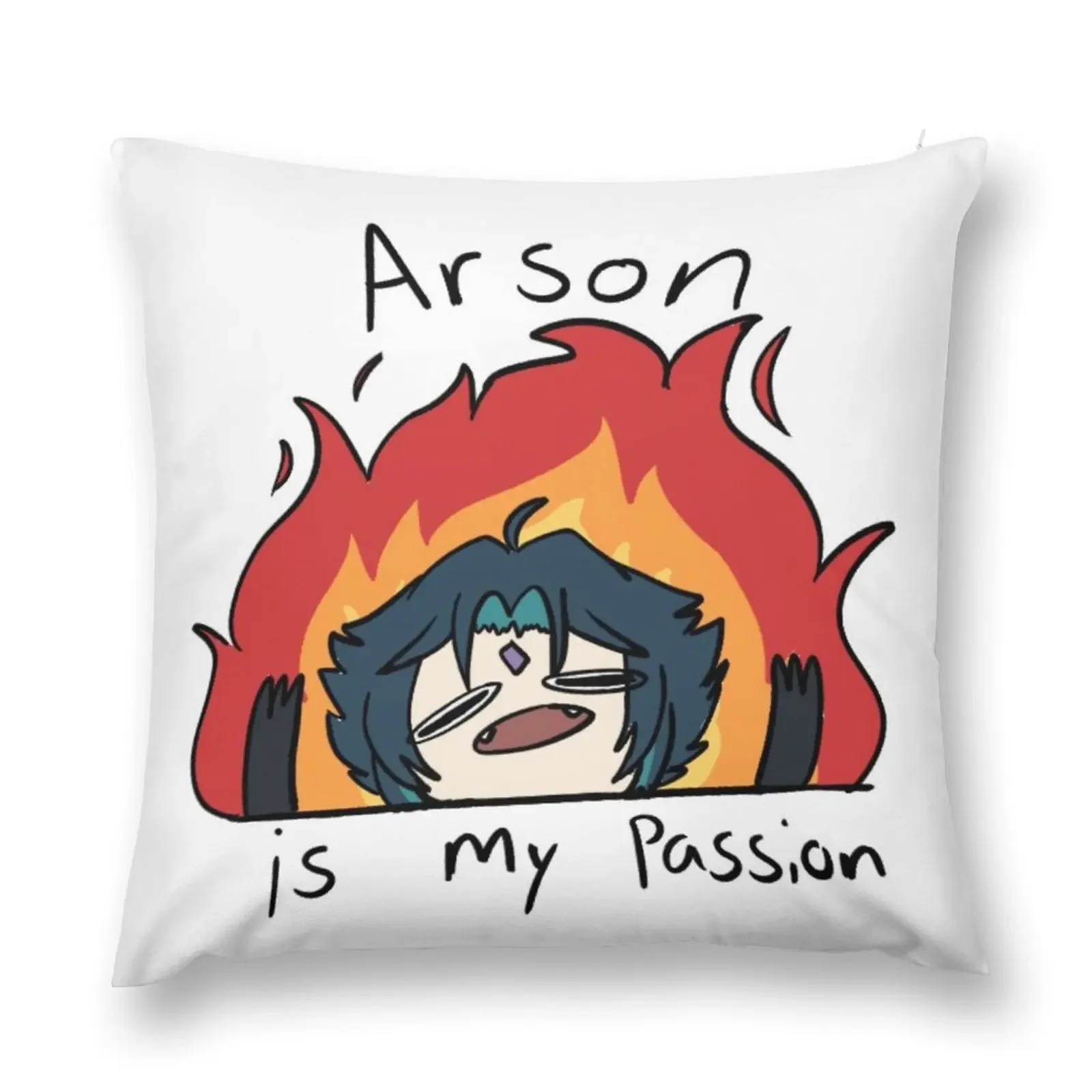 

Arson is my passion Throw Pillow Couch Pillows Cushions For Sofa pillow