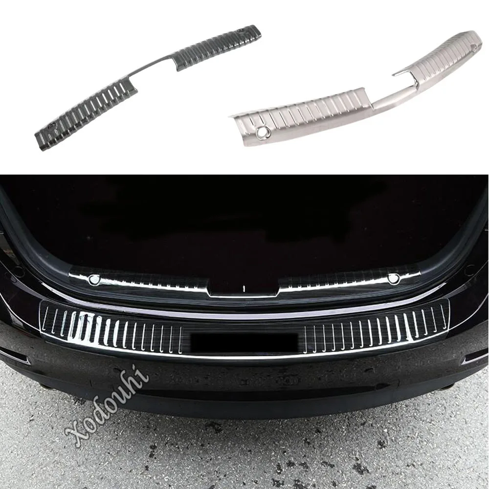 

For Mazda 6 Mazda6 Atenza 2020 2021 2022 2023 Steel Inner Rear Bumper Trim Cover Decoration Pedal Threshold Strip Accessories