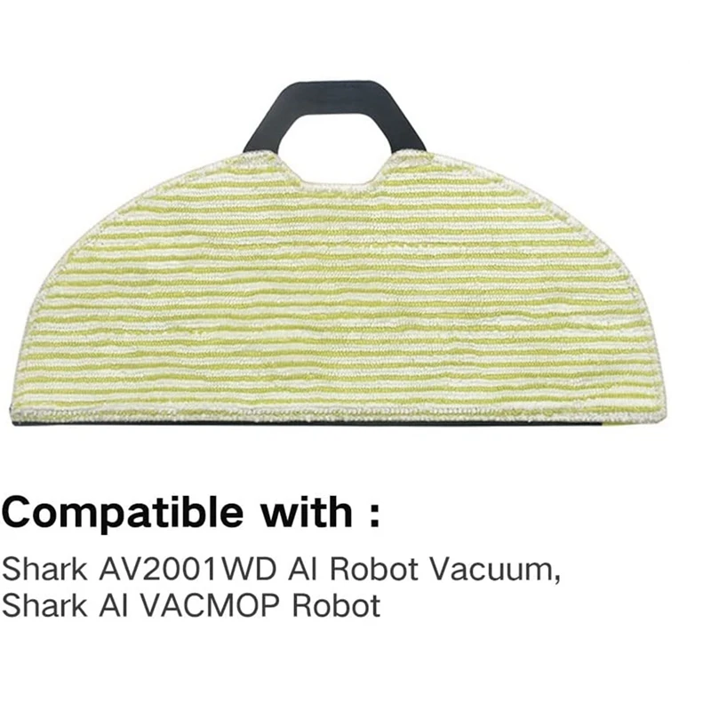 แผ่นไมโครไฟเบอร์เนื้อนุ่มสำหรับ AV2610WA RV2610WA ปลาฉลาม RV2620WD Ai หุ่นยนต์ดูดฝุ่นแบบ2-in-1