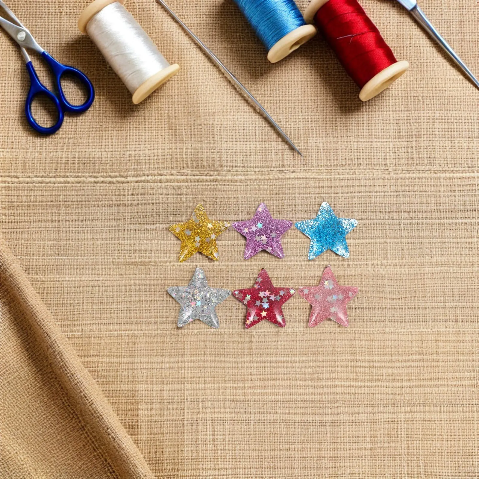 

Набор из 6 магнитных локаторов для алмазной мозаики с дизайном звезды: точное позиционирование, стабильное крепление, совместимость с квадратными элементами