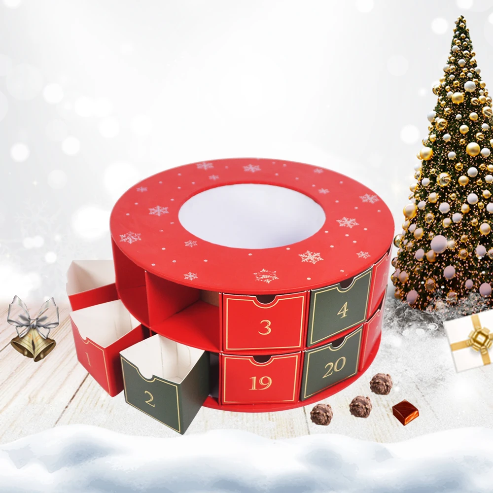 Customized queryAdvent Calendar Box 25 Days Adventskalender Calendrier De L'Avent Calendario Avvento
