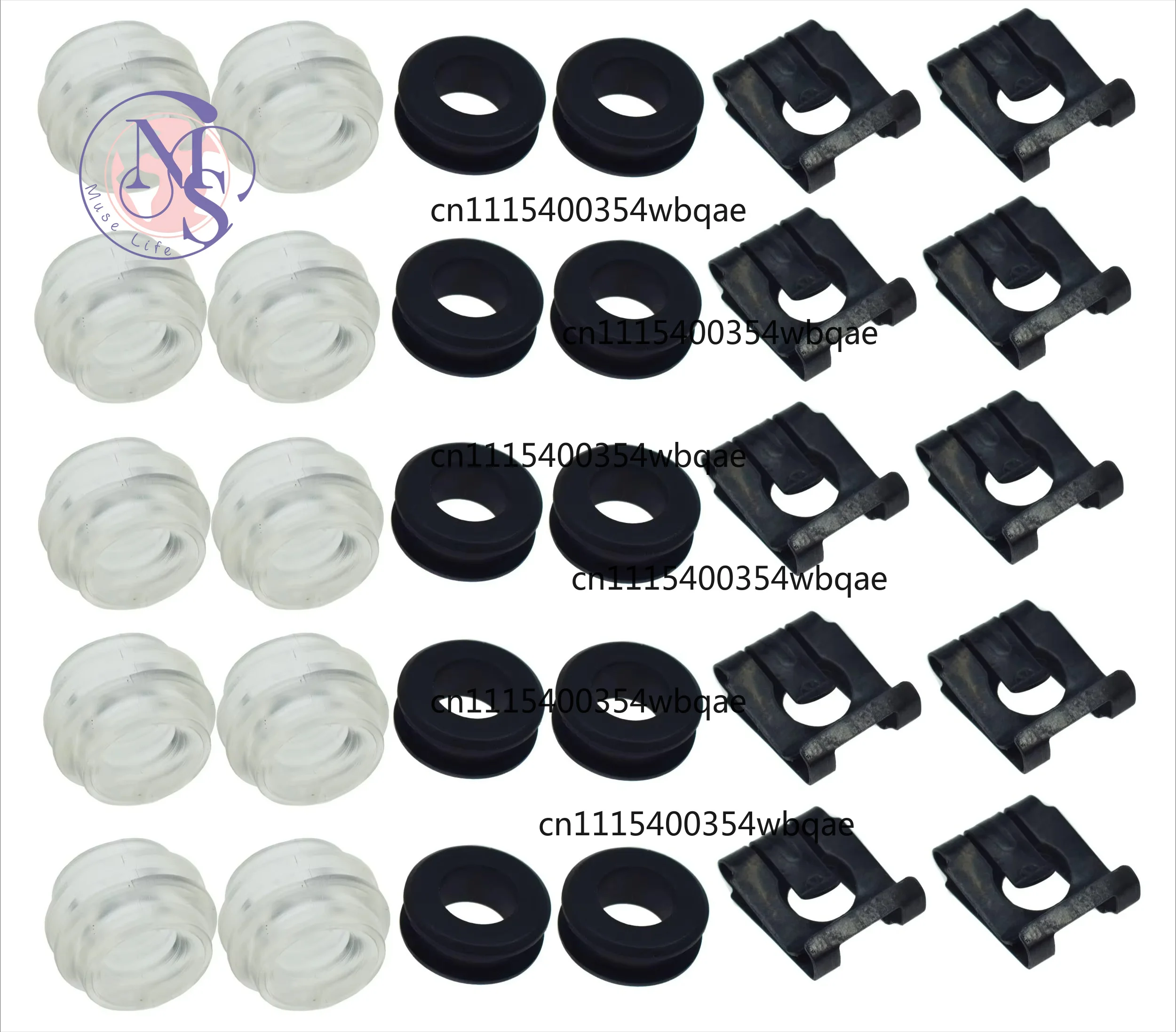 ZOCI- Automatic Trans Gear Rod Shift Linkage Shifter Bushing Clip for W114 W115 W124 W201 W202 1159920110 0009944160