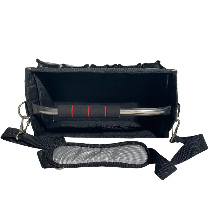 2025Hot Sale Customized Tool Bag Heavy Duty Multi Pockets Oxford Material Tool Storage Bag