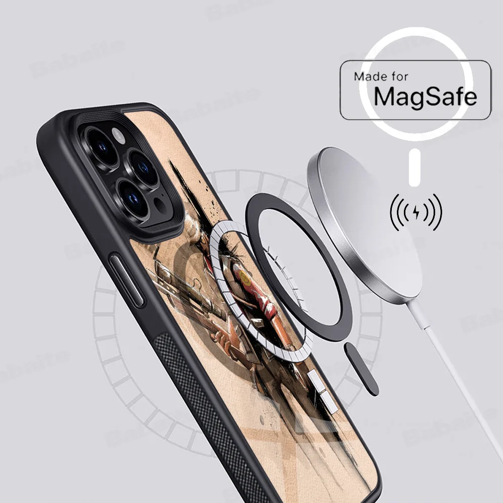 Video Team Game Fortress 2 Phone Case Magnetic Case For IPhone 16 14 13 12 11 15 Pro Max Plus For Magsafe Wireless Charge Cover