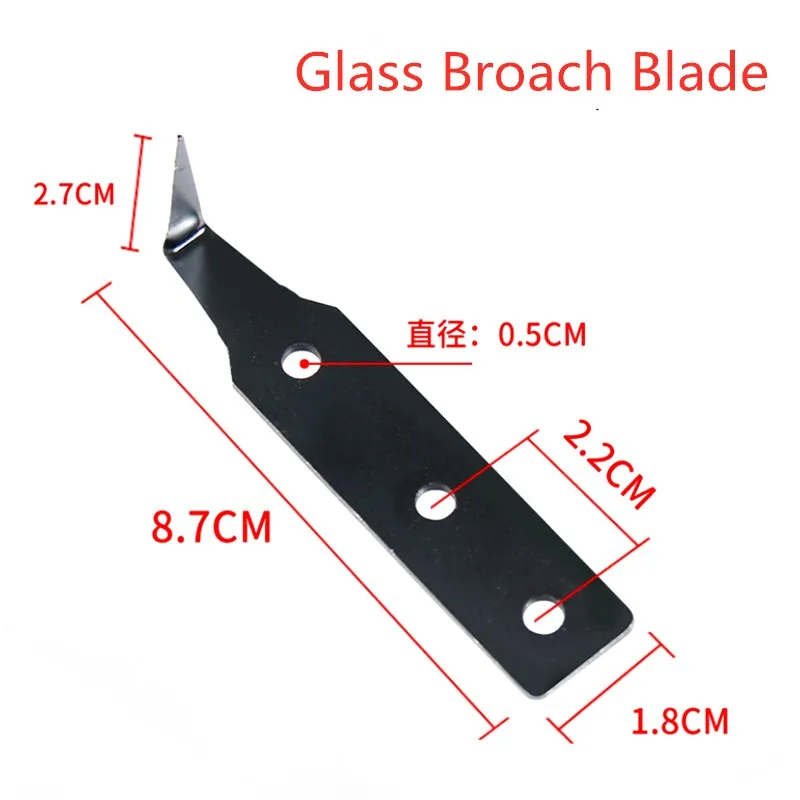 1pcs Durable Car Auto Windshield Removal Blades Disassembling Broach Group Window Glasses Seal Rubber Knife Hand Tools Parts