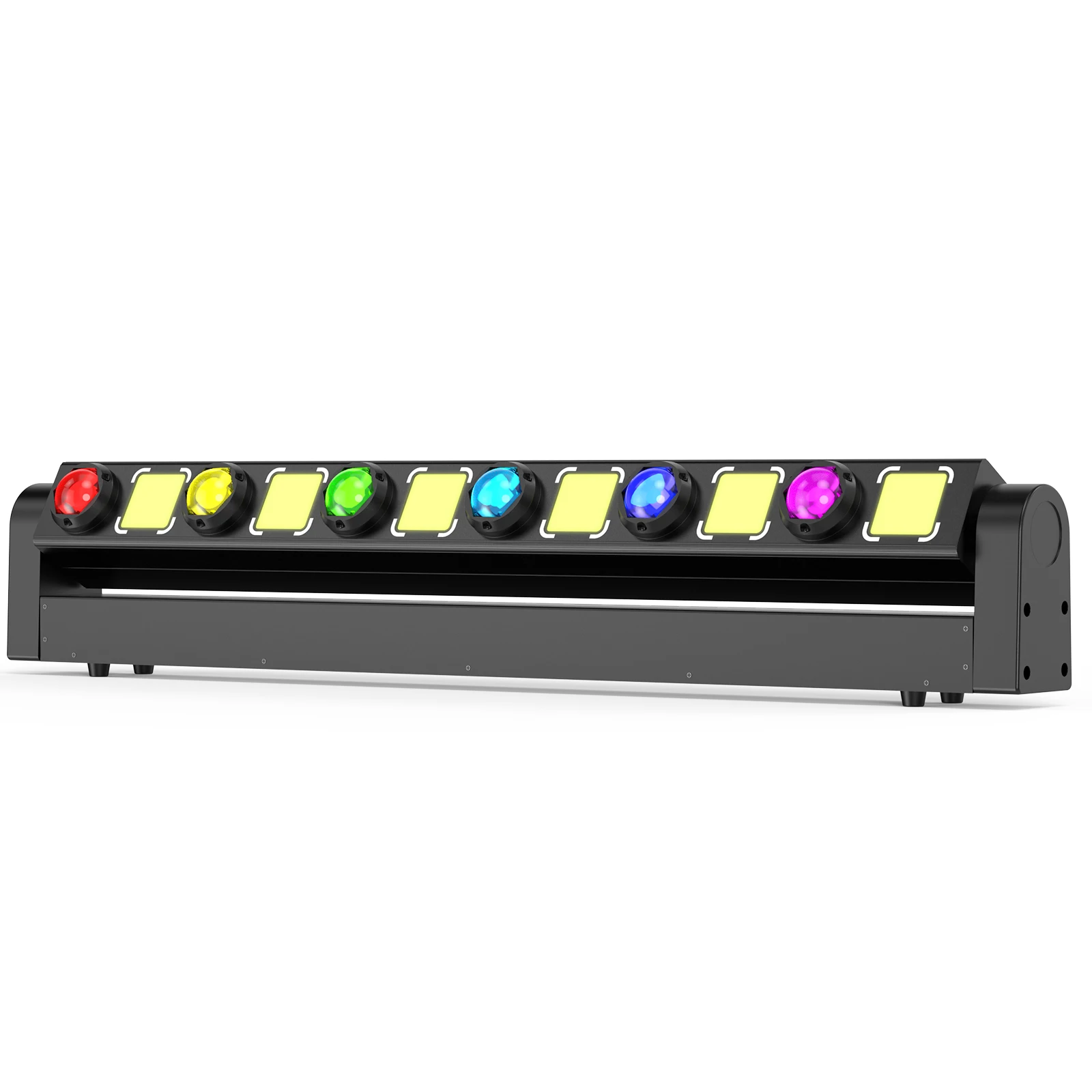 yiflamefly led wall washer light dj stage lights para hotel building disco ao ar livre birthday party lighting effect 120w 6x10w 4in 1 01