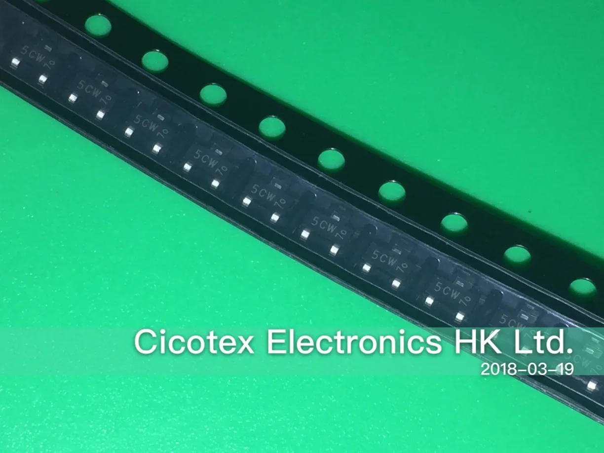 100 قطعة/الوحدة BC807-40 SOT-23 5CW 5C عبر PNP 45V 0.5A SOT323 BC80740