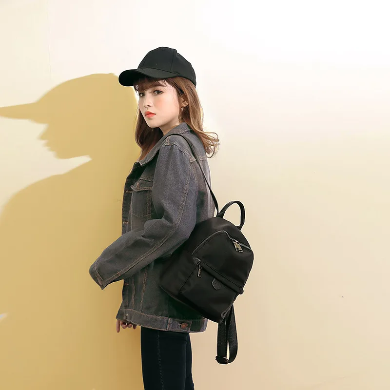 Zaino Oxford donna primavera versione coreana della nuova moda zaino di grande capacità borsa da viaggio per studenti borsa da viaggio tendenza