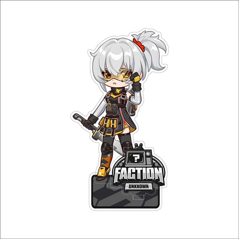 Zenless Zone Zero Game Derivative Peripheral Plaque Game Cartoon Acrylic 10cm Character Desktop Decoration