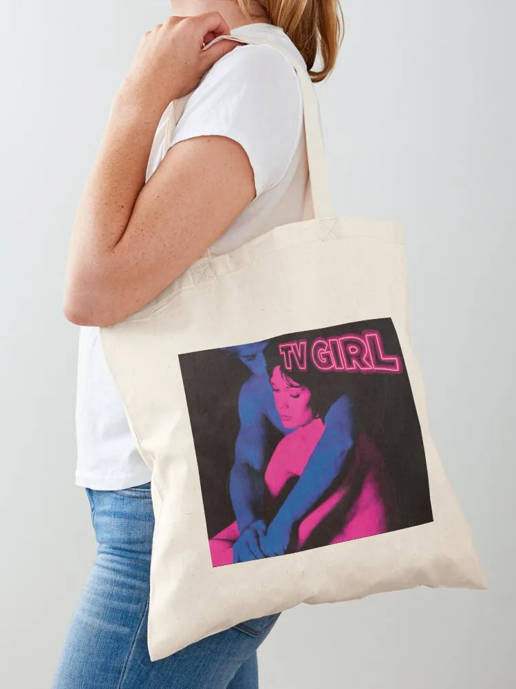 

Tv girl who really cares poster Tote Bag shopping cart bags personalized tote hand bag ladies tote bag screen