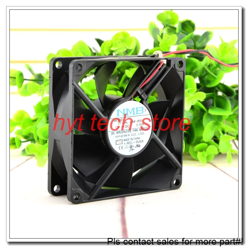 3110KL-04W-B50 3110KL-04W-B59 8025 12V 0.30A 8ซม.พัดลมทำความเย็น,100% ทดสอบก่อนจัดส่ง