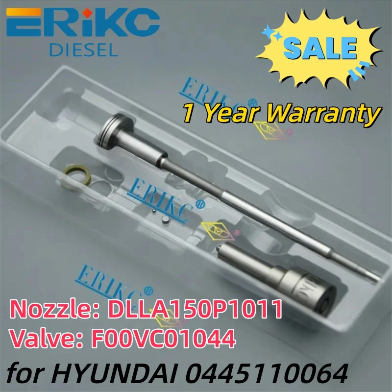 

33800-27000 33800-27010 Diesel Fuel Injector Repair Kits 0445110064 Sprayer Nozzle DLLA150P1011 Valve F00VC01044 for HYUNDAI