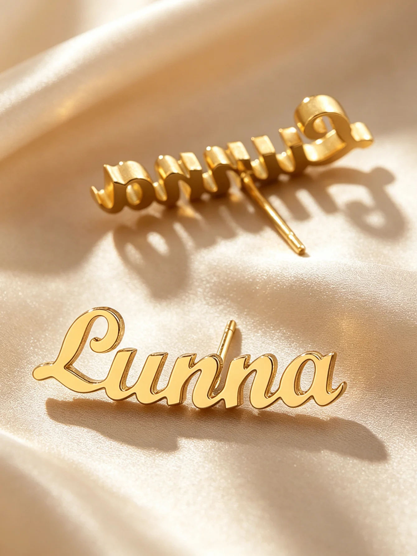 Customizable Name Stainless Steel Earrings