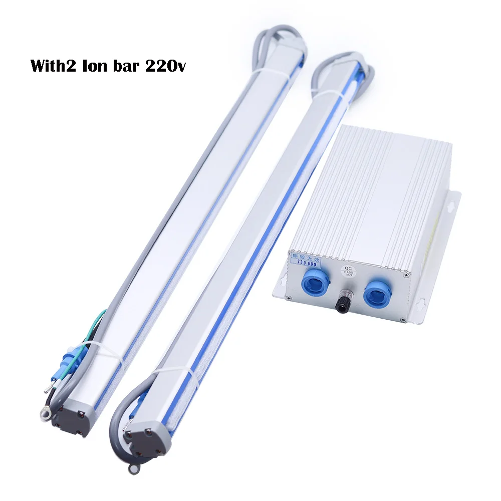 Droog type antistatische ionenbalk met generator voor zakvervaardigingsmachine 110V 220V Statische eliminatorstaaf