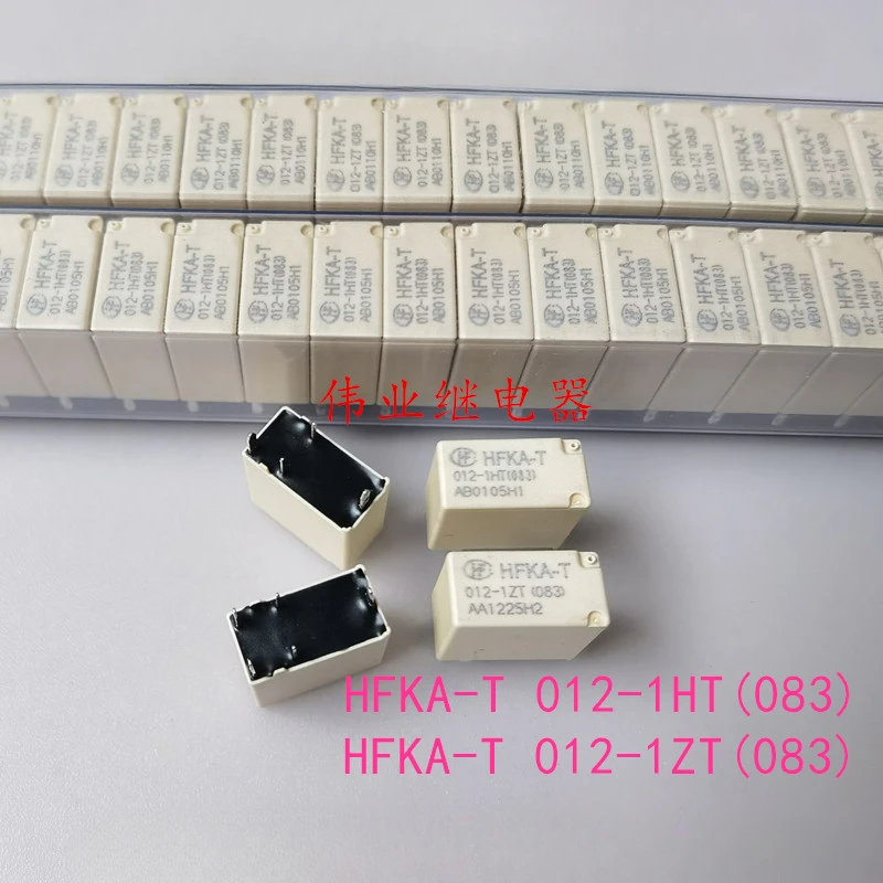 

（Brand-new）1pcs/lot 100% original genuine relay:HFKA-T 012-1HT(083) 012-1ZT(083) Automotive relay 4pins 5pins