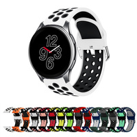 Silicone 22mm Watch Strap For OnePlus Smart Watch Sport Replace Bracelet For Huawei GT2 GT3 46mm/GT Runner/GT 2 Pro Watchband