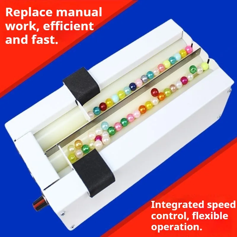 

Эффективная автоматическая машина для нанизывания бусин с регулируемой скоростью, электрический инструмент для изготовления украшений, браслетов и ожерелий