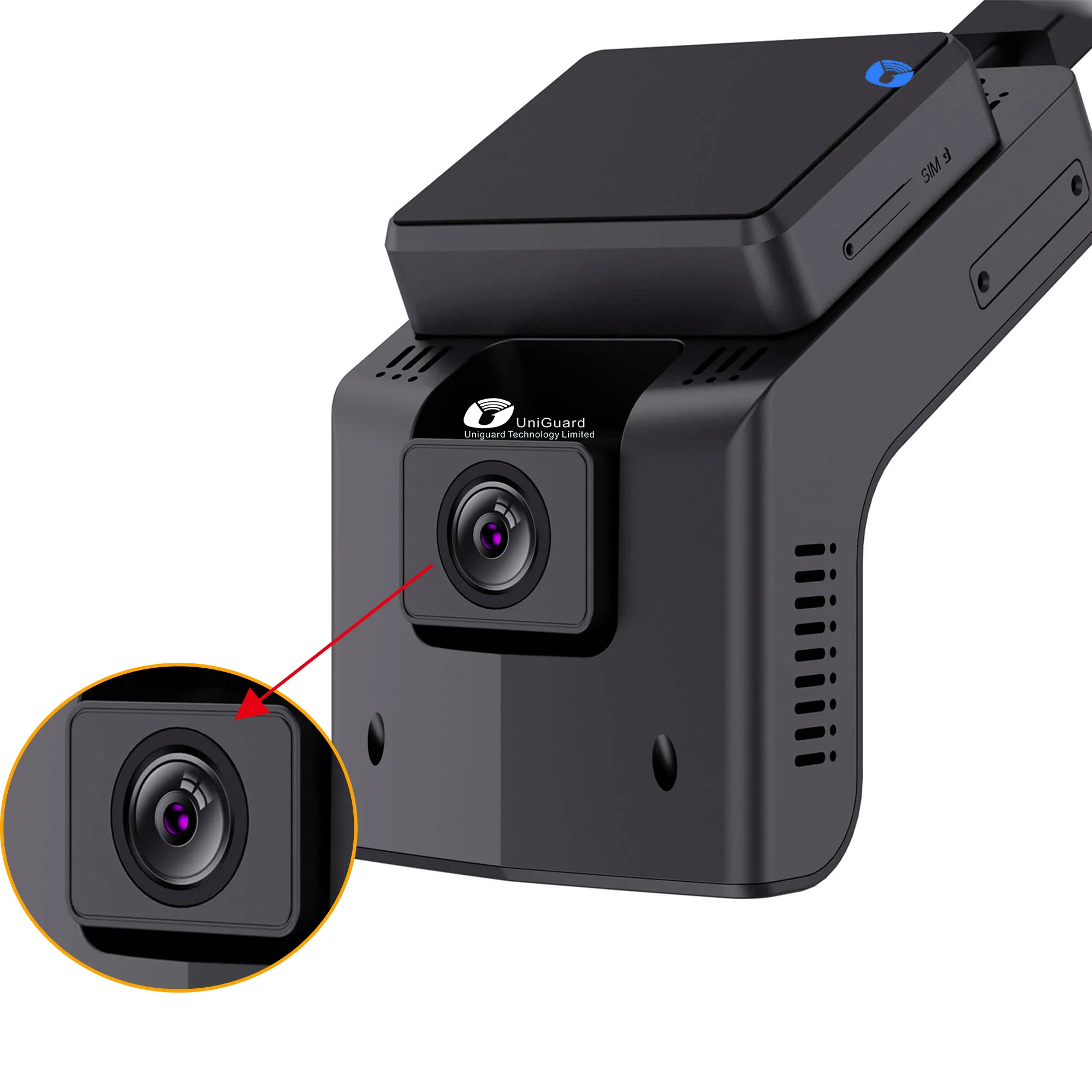 Technical Diving Recorder Dashcam DT02 for Fleet Management with Night Version Upto 4 Cameras 1080p Real Time Tracking Device