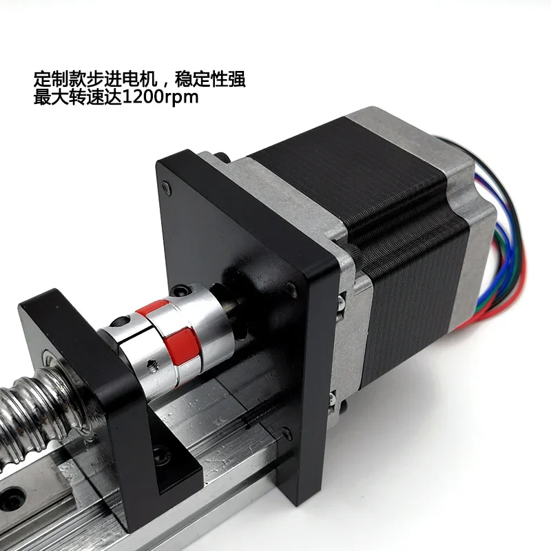 Cross linear sliding table ball screw 40mm silent precision stepper motor CNC linear guide bearing module