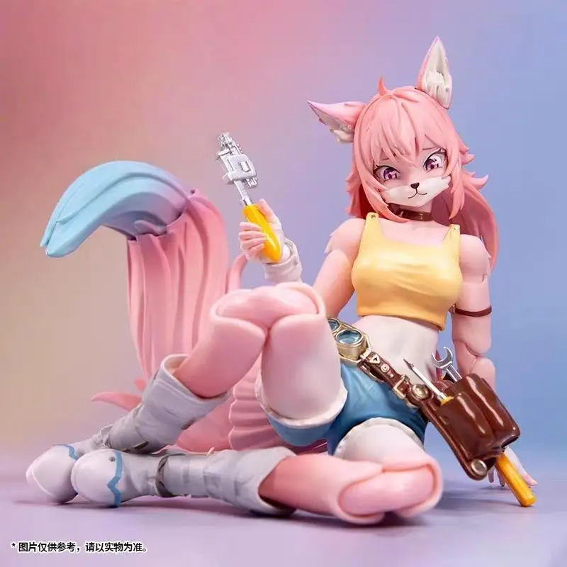 Hot  Selling Spot Ladotoys Magical  Continent Candy Land  Leah 1/12 Pink Fox Girl Can  Make A Soldier'S Birthday Gift By Hand