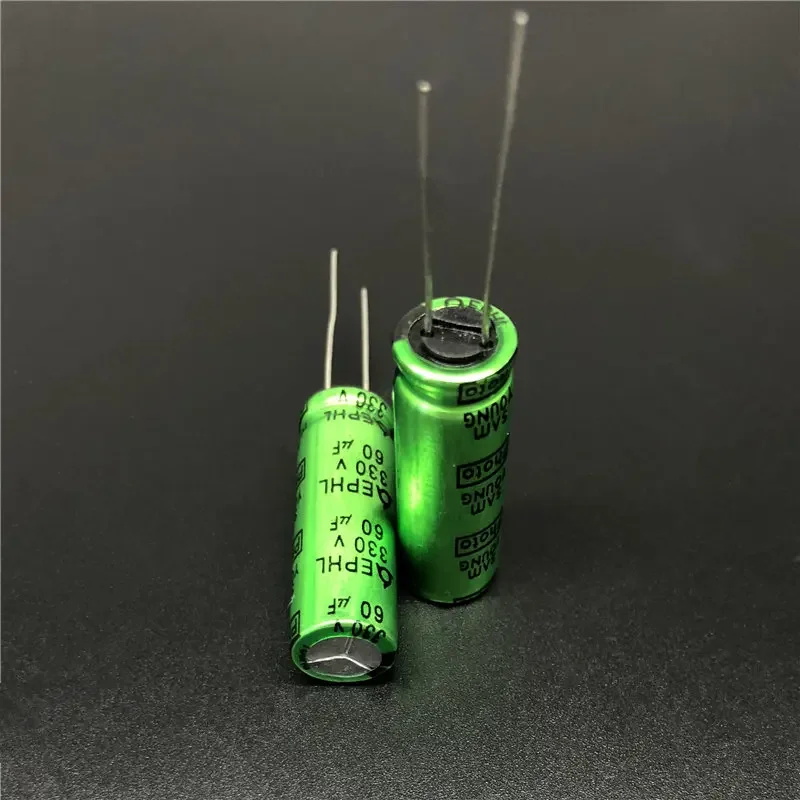 5Pcs/50Pcs SAMYOUNG EPHL 10x30mm 330V60uF PH Photo Flash Aluminum Electrolytic Capacitor